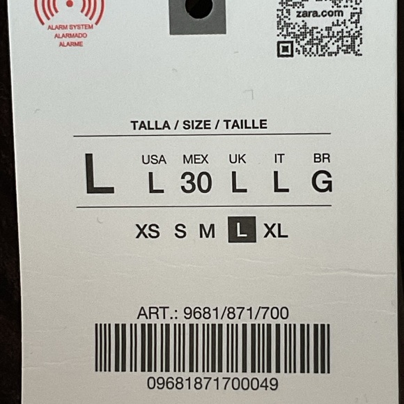 NWT viral Zara velvet fringe dress-Sold Out - Picture 8 of 8